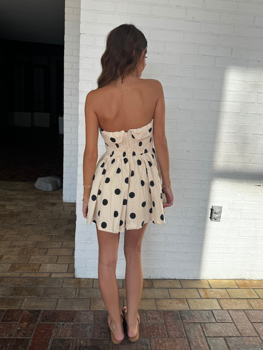 PAIGE ROMPER - CREAM