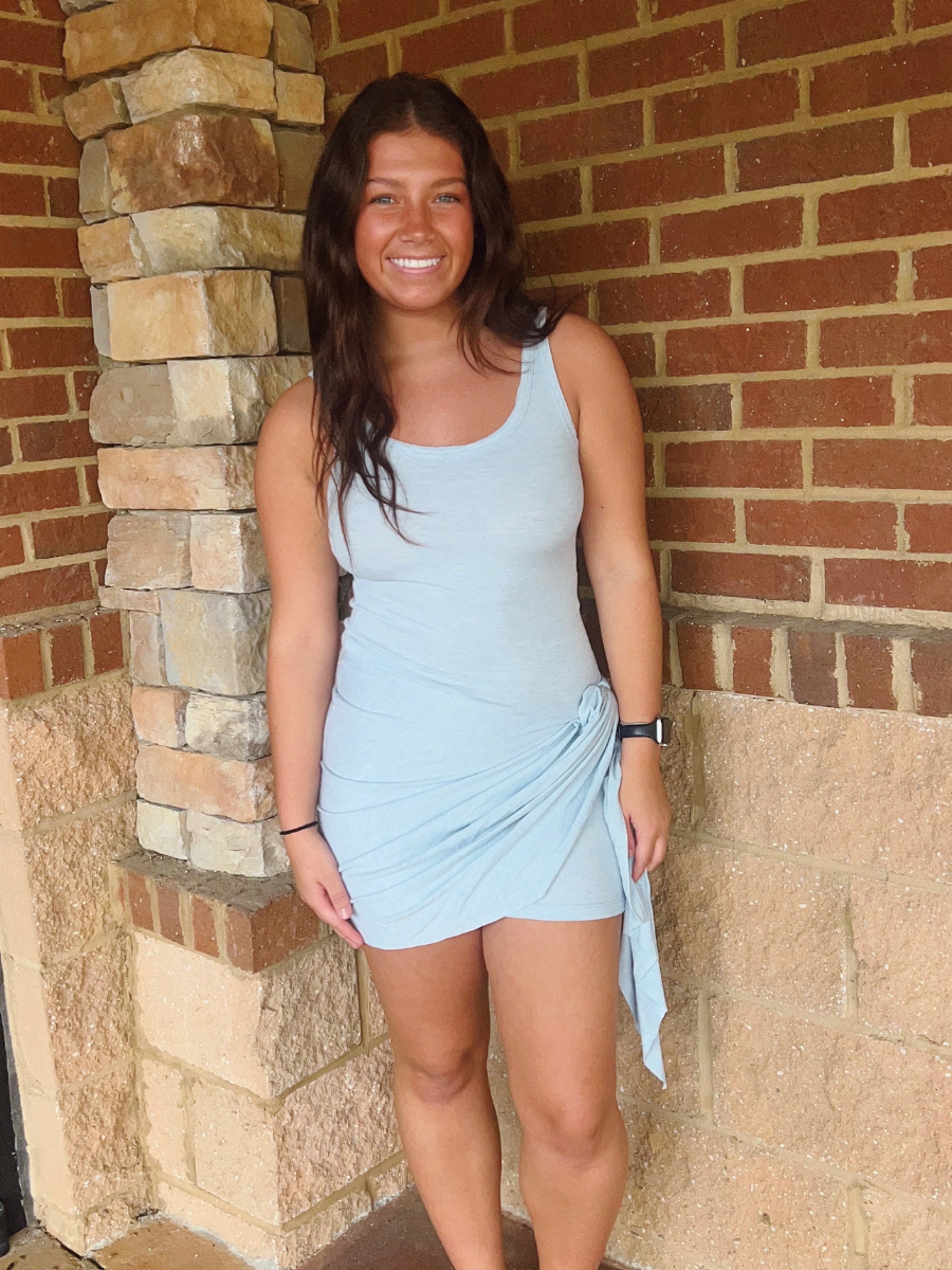 LEXI DRESS - BLUE