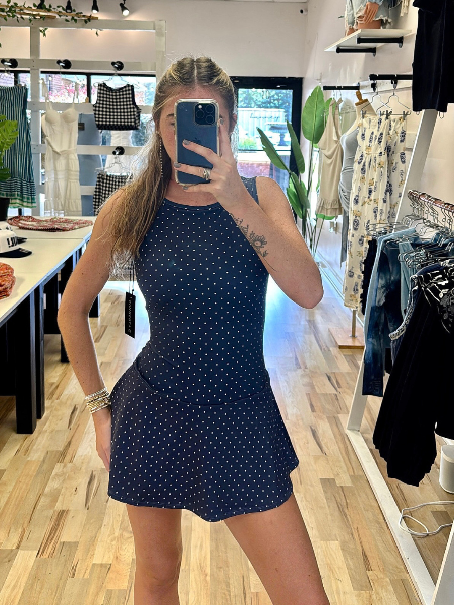 ADDIE ROMPER - NAVY